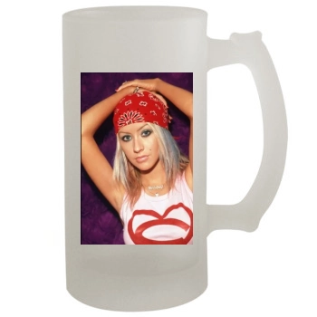 Christina Aguilera 16oz Frosted Beer Stein