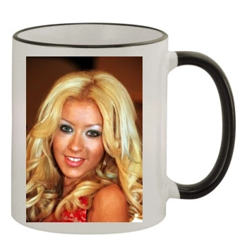 Christina Aguilera 11oz Colored Rim & Handle Mug