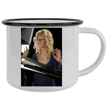 Christina Aguilera Camping Mug