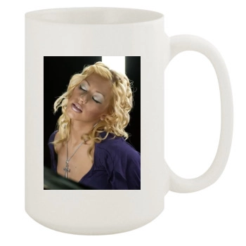 Christina Aguilera 15oz White Mug