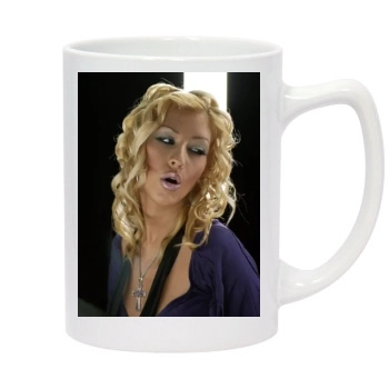 Christina Aguilera 14oz White Statesman Mug