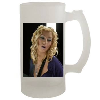 Christina Aguilera 16oz Frosted Beer Stein