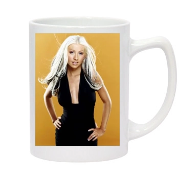 Christina Aguilera 14oz White Statesman Mug