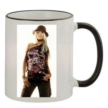 Christina Aguilera 11oz Colored Rim & Handle Mug