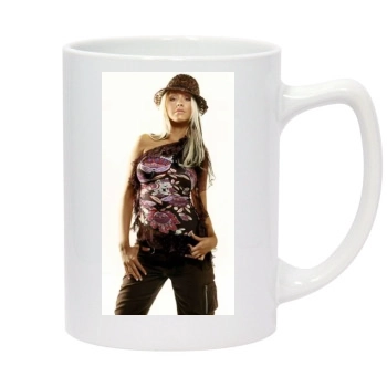 Christina Aguilera 14oz White Statesman Mug