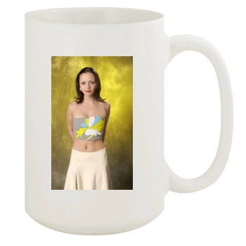 Christina Ricci 15oz White Mug