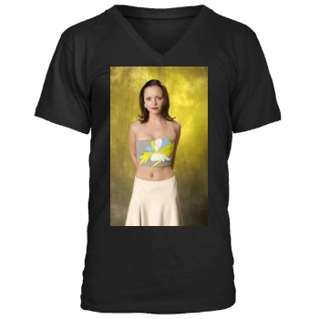 Christina Ricci Men's V-Neck T-Shirt