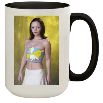 Christina Ricci 15oz Colored Inner & Handle Mug