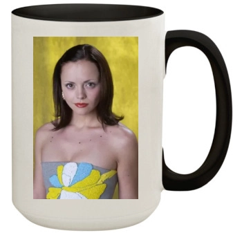 Christina Ricci 15oz Colored Inner & Handle Mug