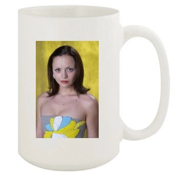 Christina Ricci 15oz White Mug