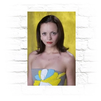 Christina Ricci Metal Wall Art