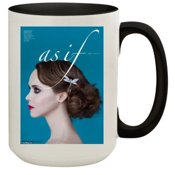 Christina Ricci 15oz Colored Inner & Handle Mug