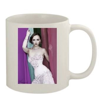 Christina Ricci 11oz White Mug