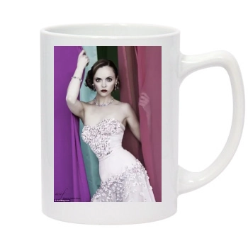 Christina Ricci 14oz White Statesman Mug