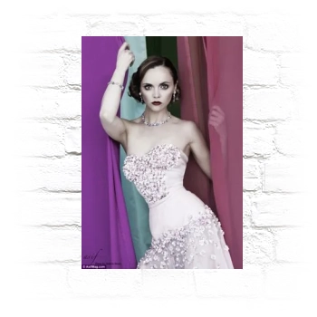 Christina Ricci Metal Wall Art