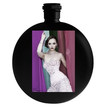 Christina Ricci Round Flask