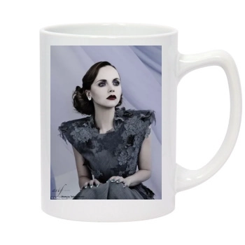 Christina Ricci 14oz White Statesman Mug