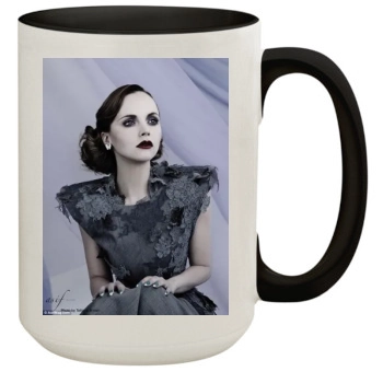 Christina Ricci 15oz Colored Inner & Handle Mug