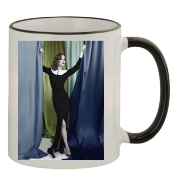 Christina Ricci 11oz Colored Rim & Handle Mug