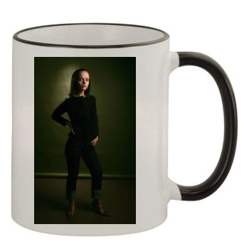 Christina Ricci 11oz Colored Rim & Handle Mug