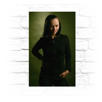 Christina Ricci Metal Wall Art