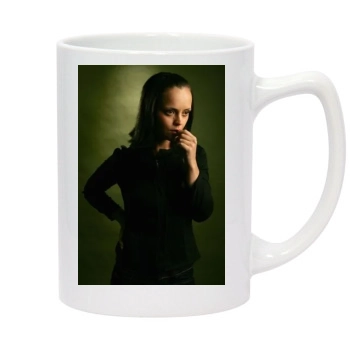 Christina Ricci 14oz White Statesman Mug