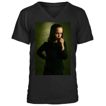 Christina Ricci Men's V-Neck T-Shirt