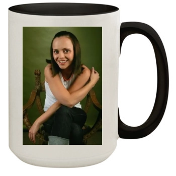 Christina Ricci 15oz Colored Inner & Handle Mug