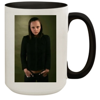 Christina Ricci 15oz Colored Inner & Handle Mug