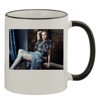 Christina Ricci 11oz Colored Rim & Handle Mug