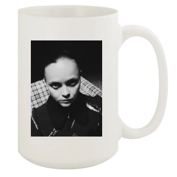 Christina Ricci 15oz White Mug