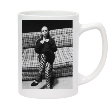 Christina Ricci 14oz White Statesman Mug