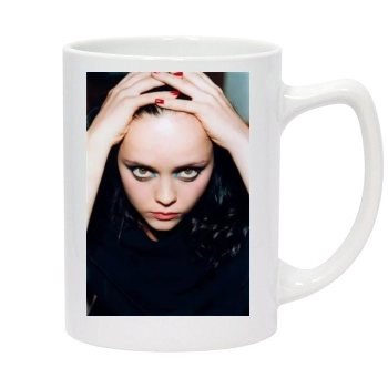 Christina Ricci 14oz White Statesman Mug