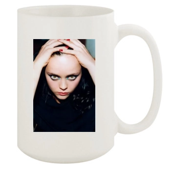 Christina Ricci 15oz White Mug