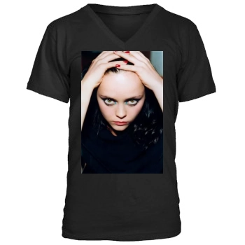 Christina Ricci Men's V-Neck T-Shirt