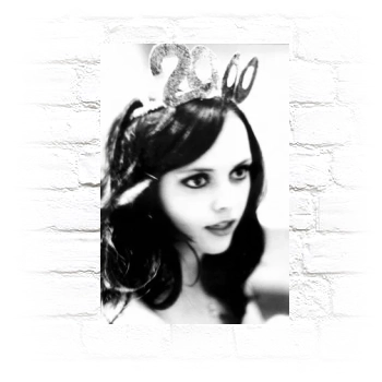 Christina Ricci Metal Wall Art