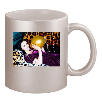 Christina Ricci 11oz Metallic Silver Mug