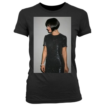 Christina Ricci Women's Junior Cut Crewneck T-Shirt