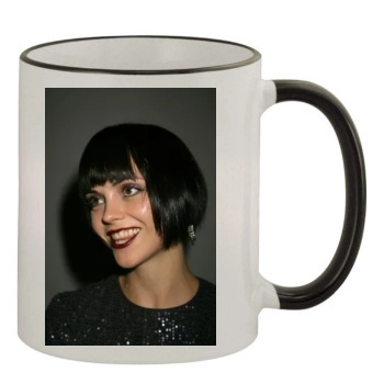 Christina Ricci 11oz Colored Rim & Handle Mug