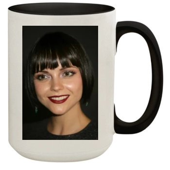 Christina Ricci 15oz Colored Inner & Handle Mug