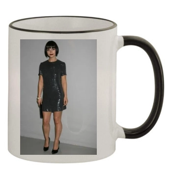 Christina Ricci 11oz Colored Rim & Handle Mug