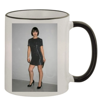 Christina Ricci 11oz Colored Rim & Handle Mug