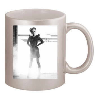 Christina Ricci 11oz Metallic Silver Mug