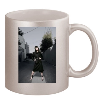 Christina Ricci 11oz Metallic Silver Mug