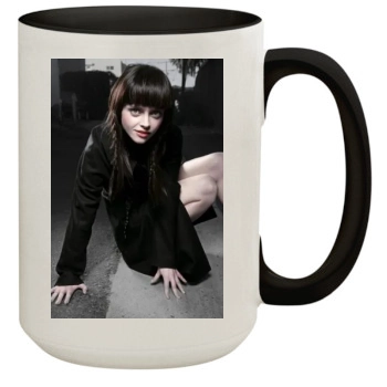 Christina Ricci 15oz Colored Inner & Handle Mug