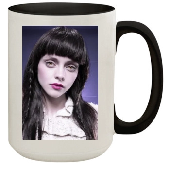 Christina Ricci 15oz Colored Inner & Handle Mug