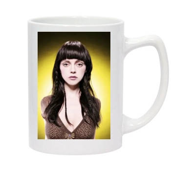 Christina Ricci 14oz White Statesman Mug