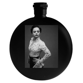 Christina Ricci Round Flask