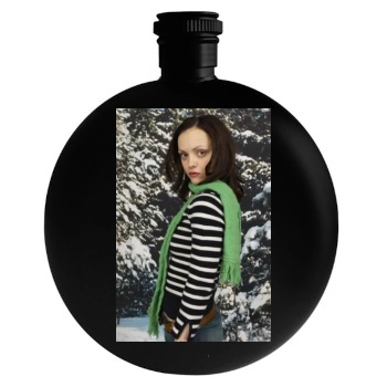 Christina Ricci Round Flask