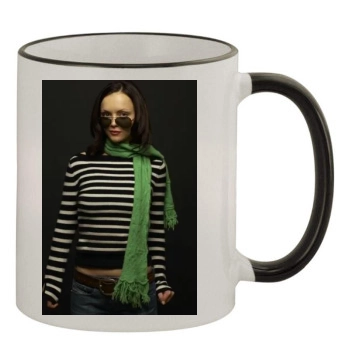 Christina Ricci 11oz Colored Rim & Handle Mug